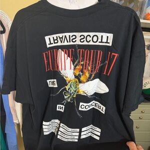 Travis Scott Europe Tour 17 T-Shirt XXL new
